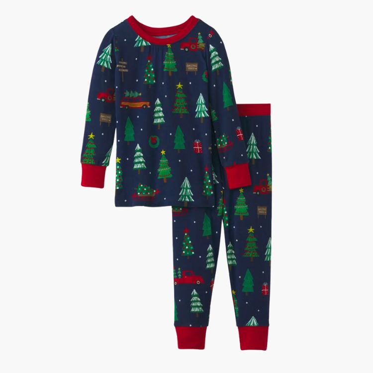 Tree Traffic Pajama Set