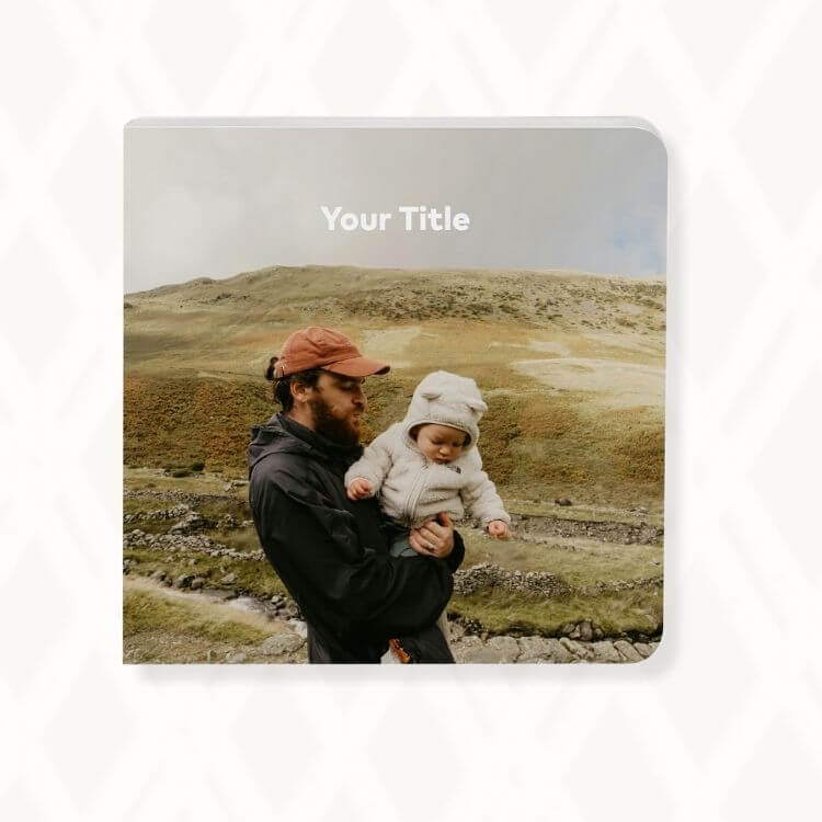 Personalized Photo Baby Board Book
