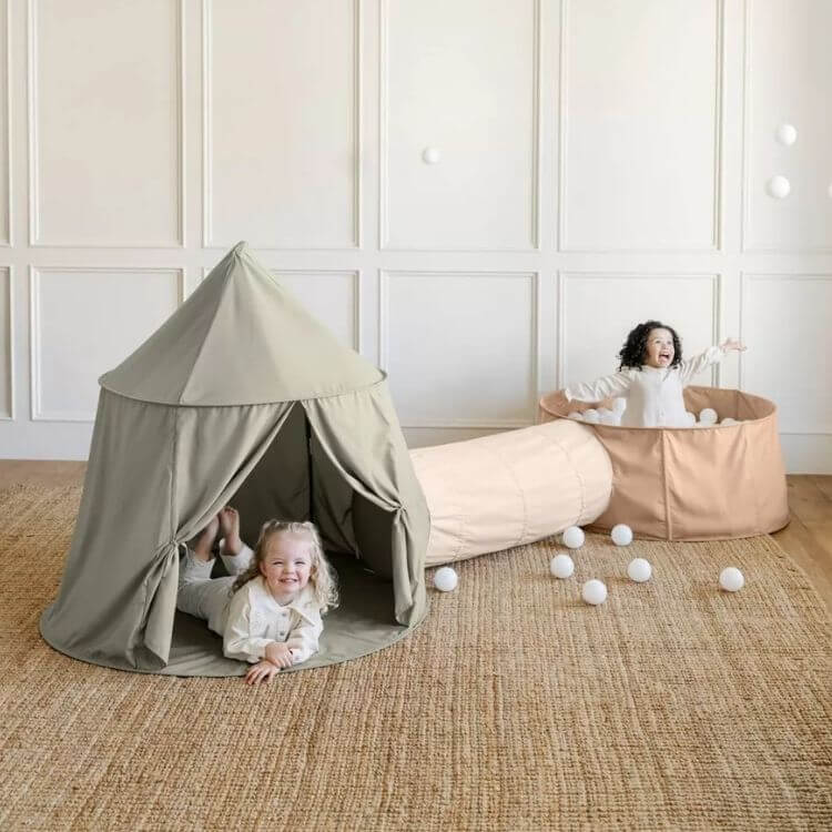 Tent Tunnel and Ball Pit