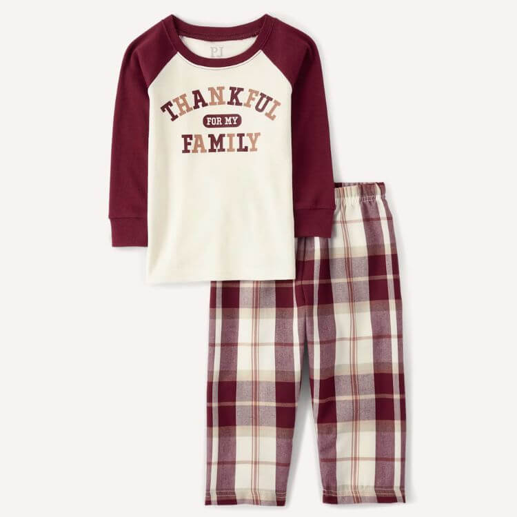 Thankful Flannel Pajamas