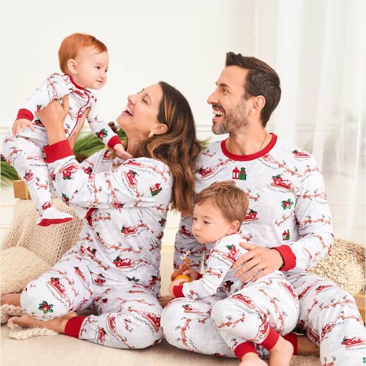 Santa's Sleigh Pajamas