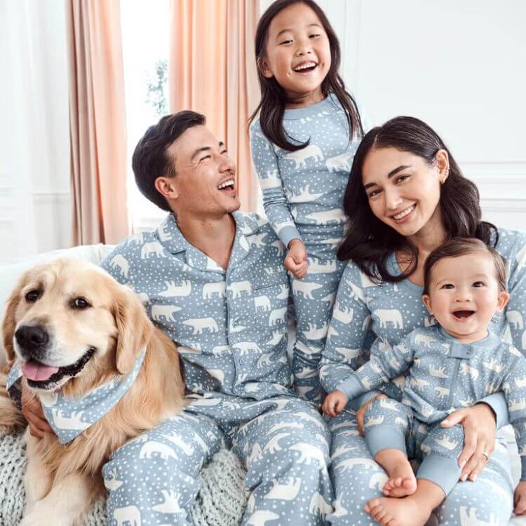 Polar Bear Matching Family Pajamas