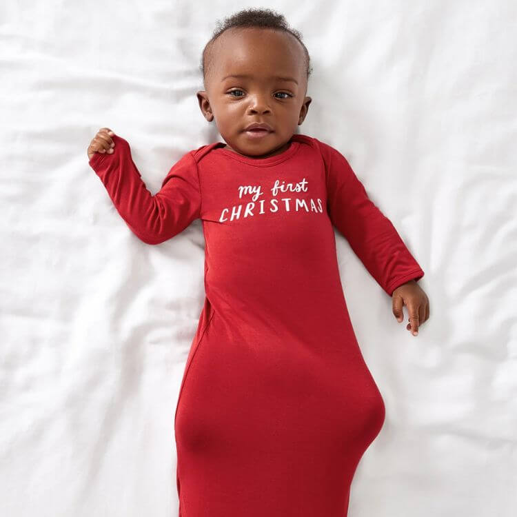 My First Christmas Infant Gown