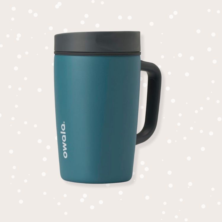 SmoothSip Slider Stainless Steel Insulated Travel Mug	