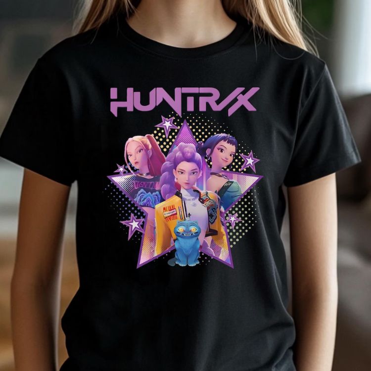 <i>KPop Demon Hunters</i> Huntrix T-Shirt	