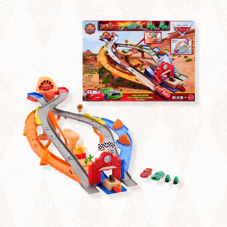 Disney and Pixar Cars Radiator Springs Race & Rescue Road Raceway Playset