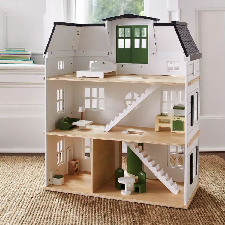 Toy Doll Townhouse with Furniture 