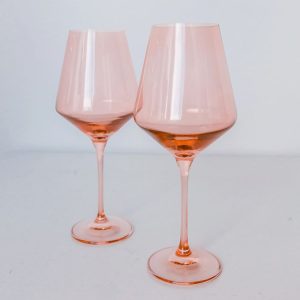 estelle colored wine glass