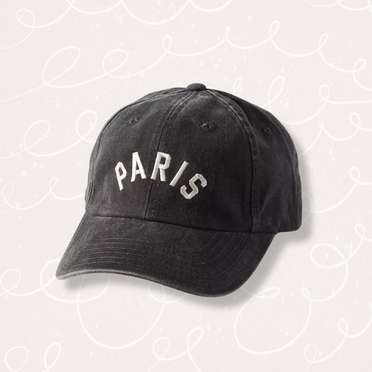 The Wanderlust Paris Baseball Cap