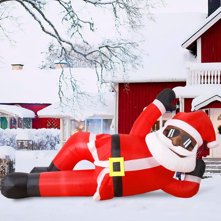 10' Reclining Santa