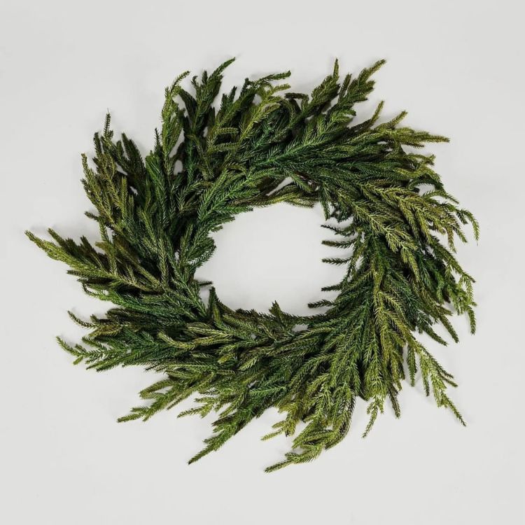 Real Touch Norfolk Pine Wreath