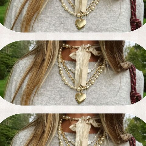 chunky jewelry trend