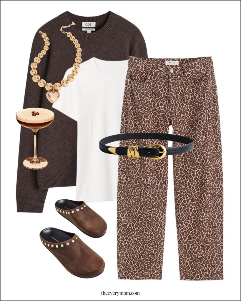 Cozy chic relaxed thanksgiving outfit 2