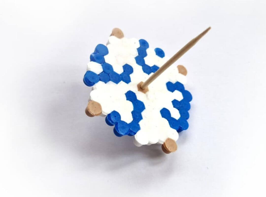 fuse bead dreidel hanukkah crafts