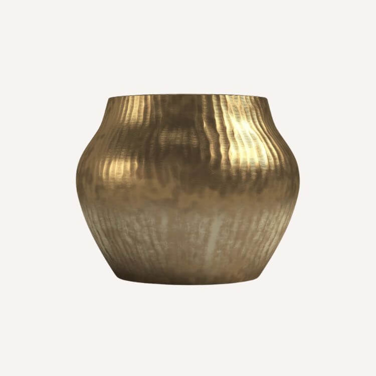 Metal Table Vase