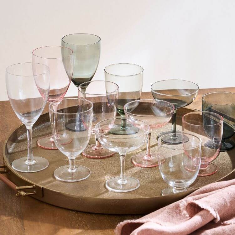 Footed Wine Glasses