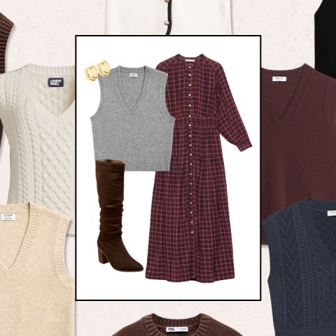 sweater vest outfits