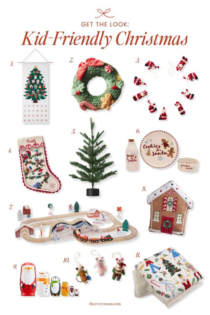kid-friendly decor ideas for Christmas