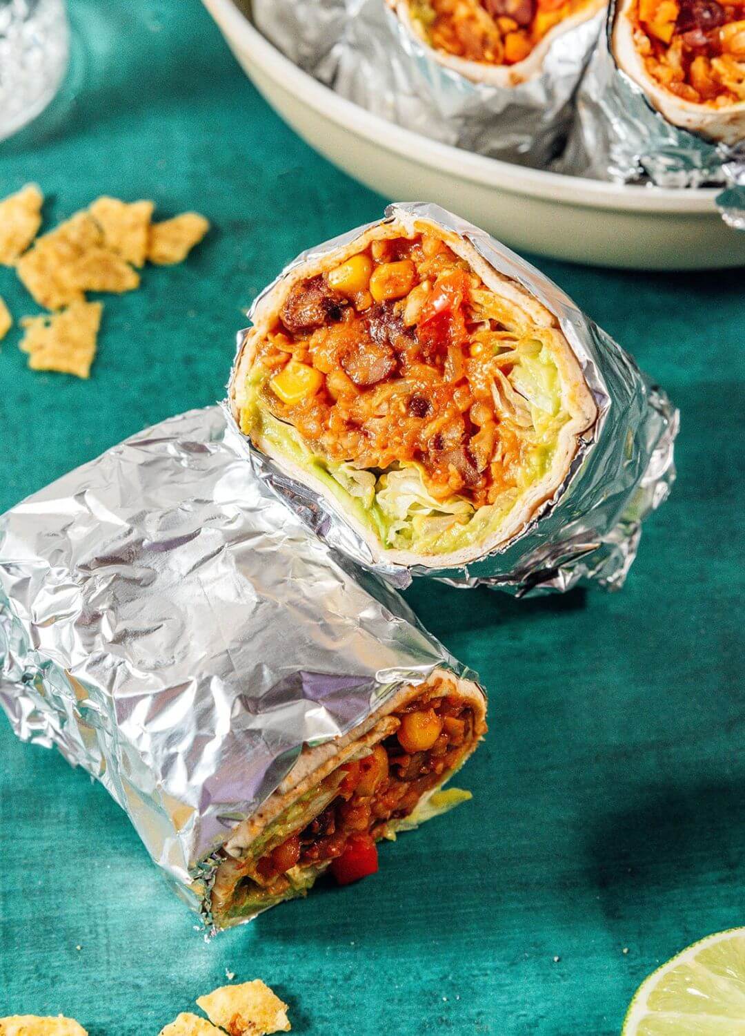 vegan burritos