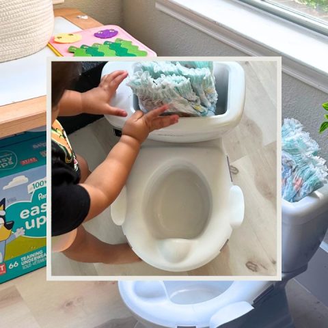 potty training second kid