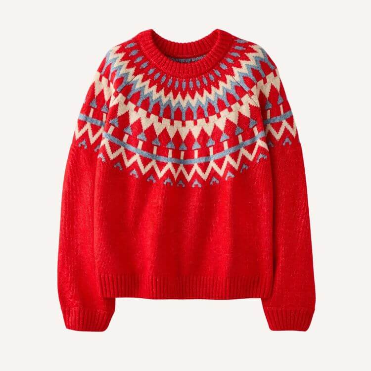 Holiday Fair Isle Sweater
