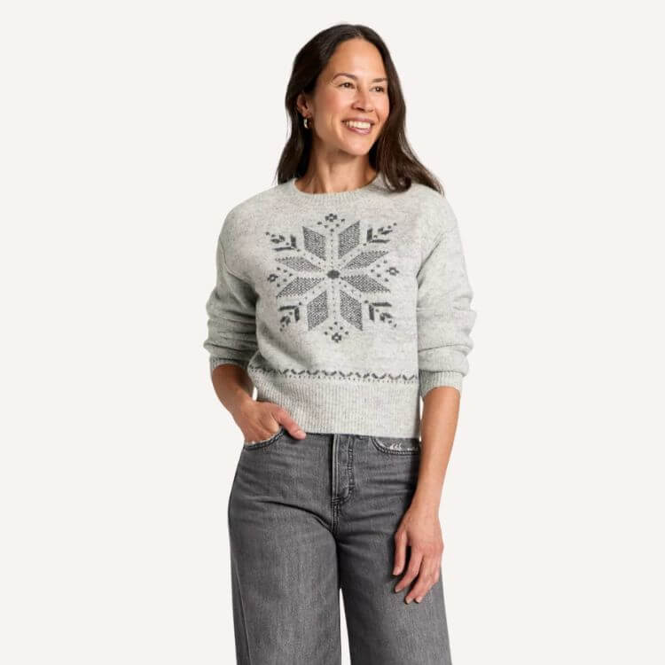 Holiday Crewneck Pullover Sweater