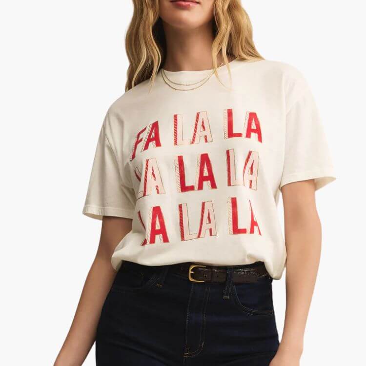Falalala Boyfriend Tee 