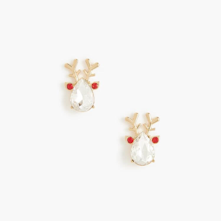 Reindeer Stud Earrings