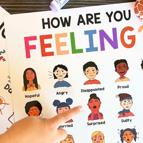 feelings chart emotions chart