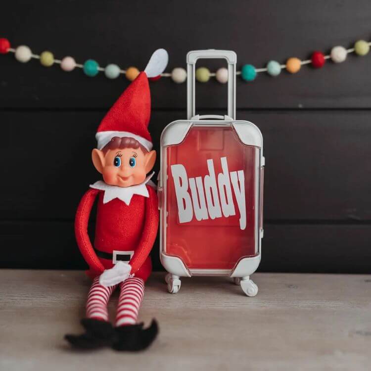 Elf Suitcase Prop