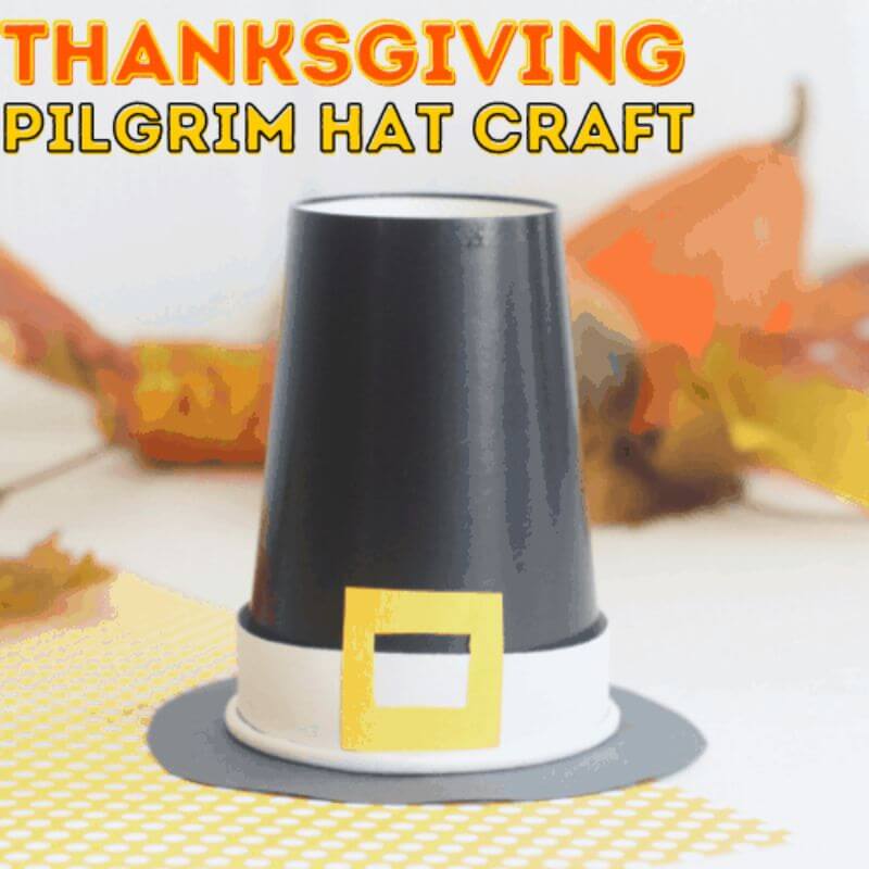 pilgrim hat thanksgiving craft