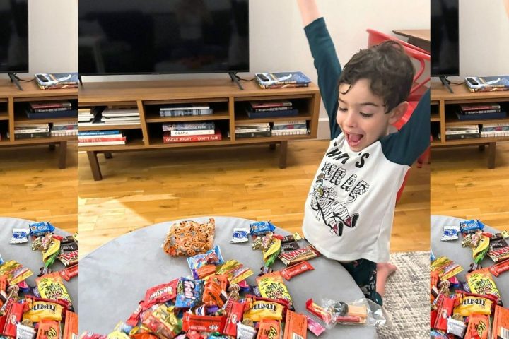 switch witch leftover Halloween candy