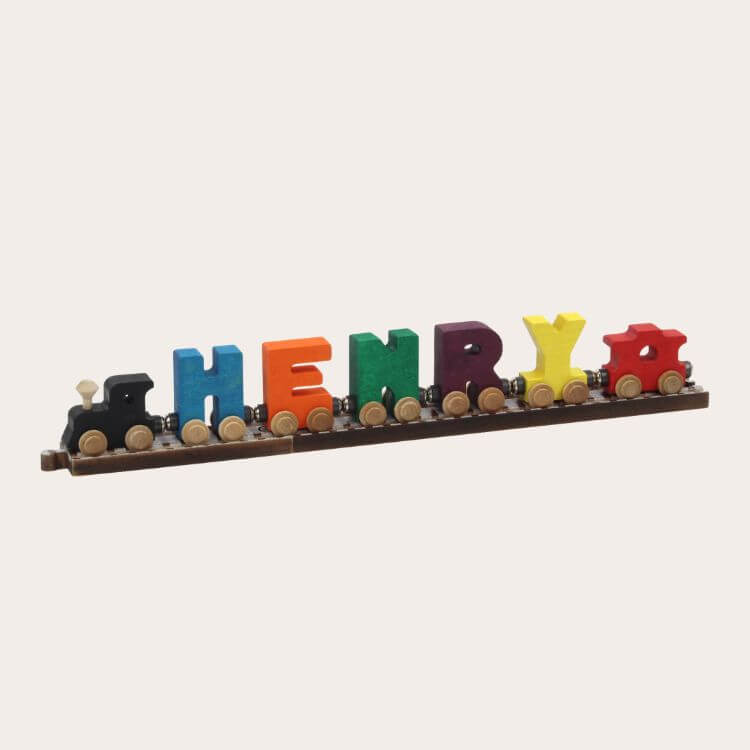 Personalized Name Train