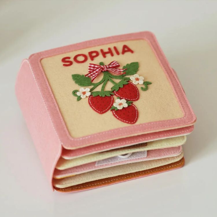 Personalized Felt Quiet Book