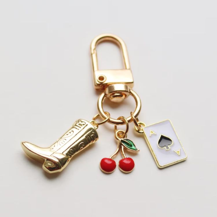 Personalized Charm Keychain