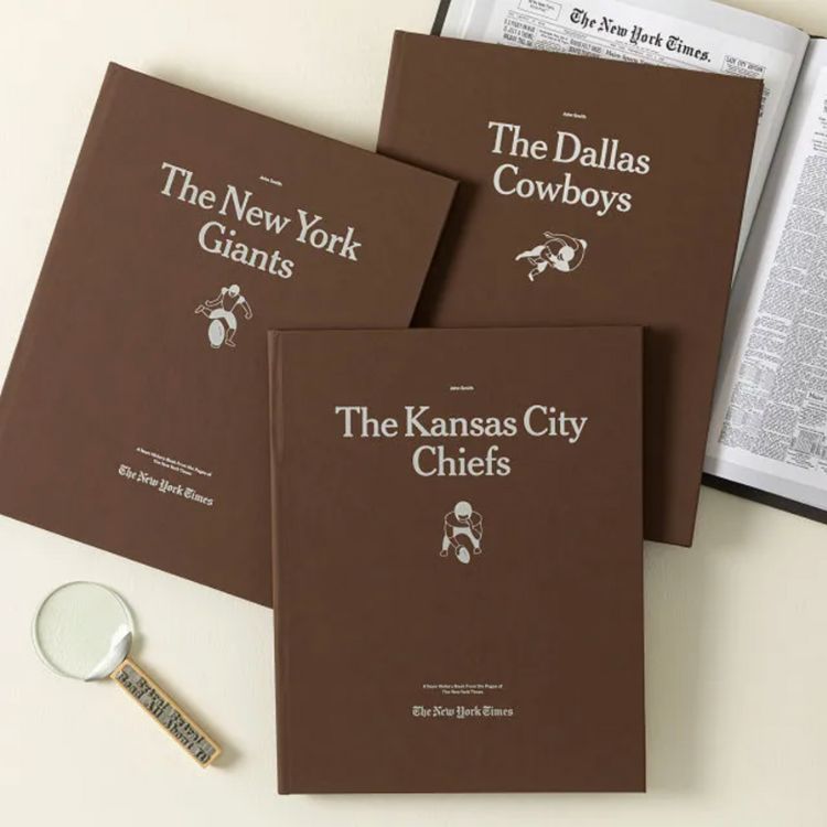 The New York Times Custom Football Book
