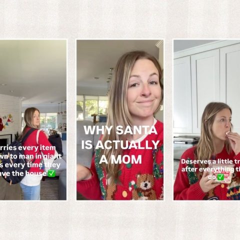 santa is a mom viral video