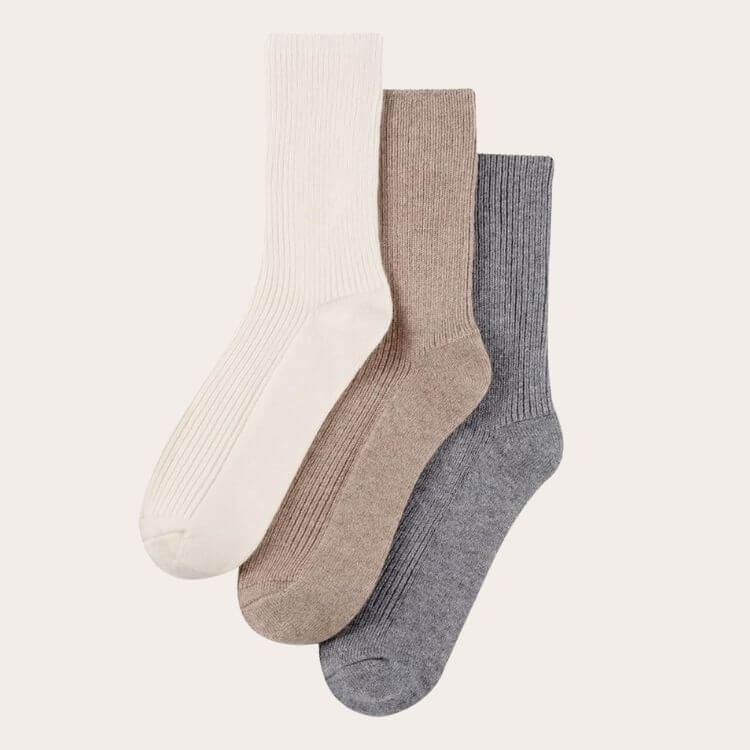 Wool Cashmere Socks