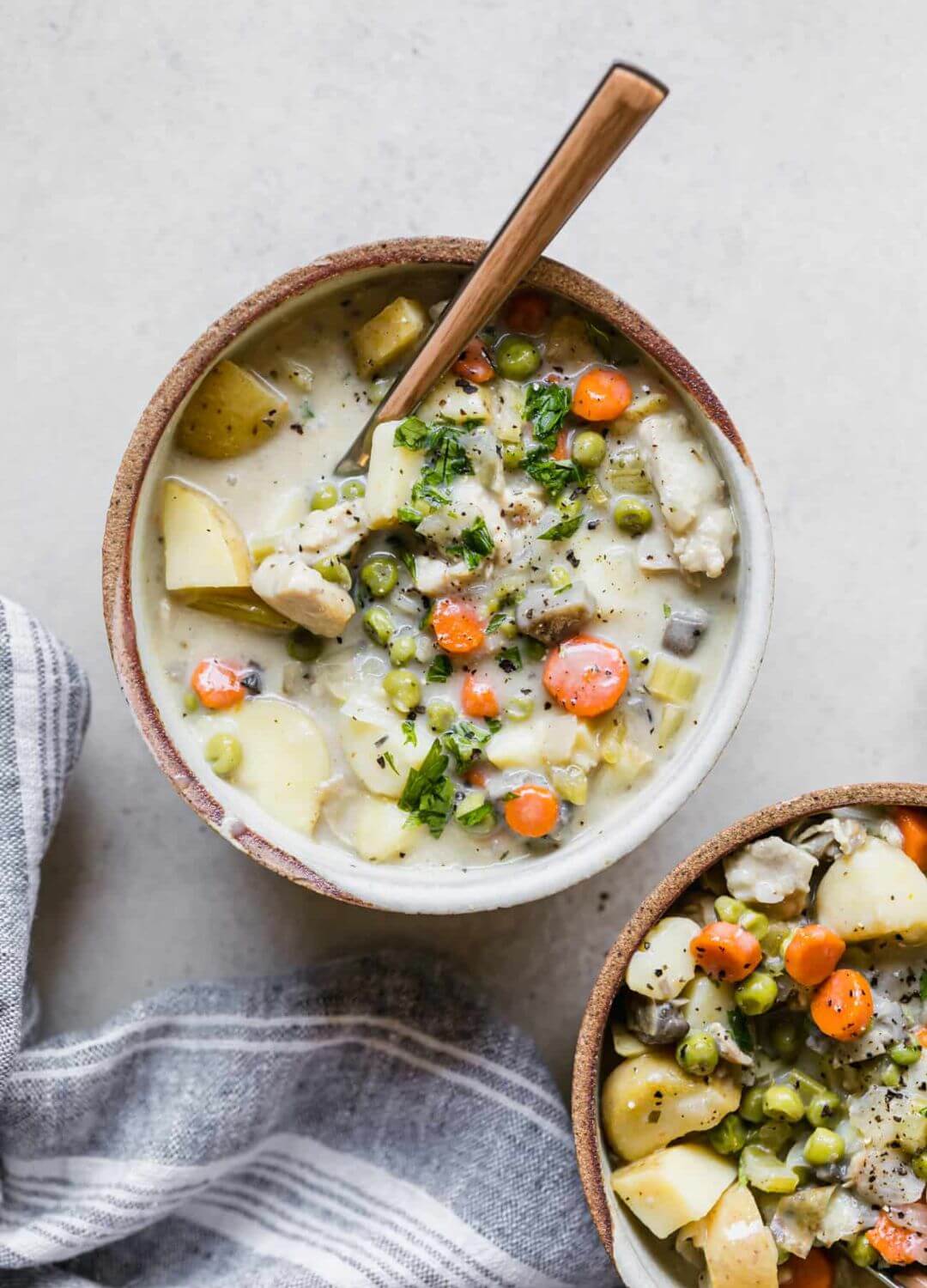 chicken pot pie soup new years day comfort foods