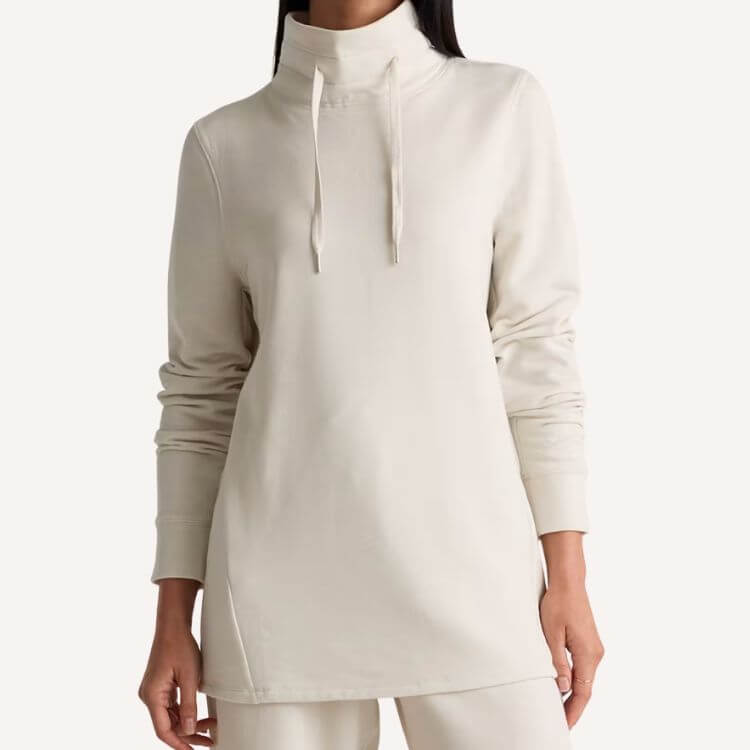 Mock Neck Pullover