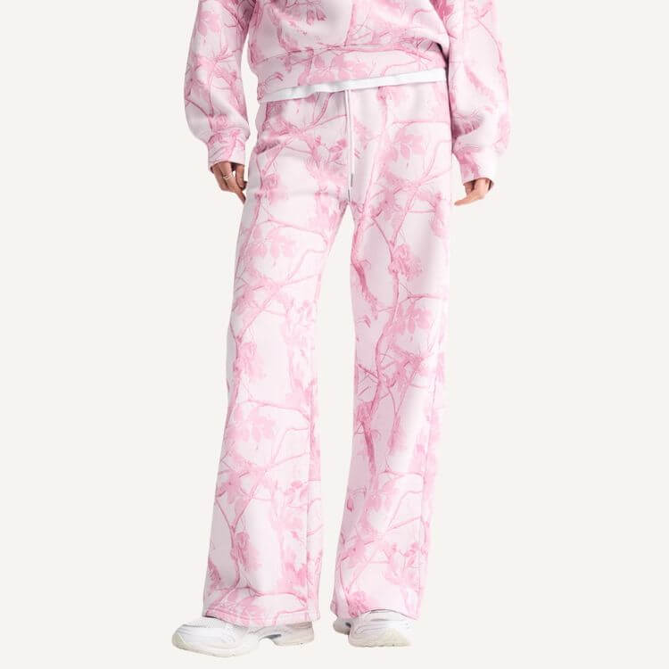 High Rise Sunday Wide Leg Sweatpant