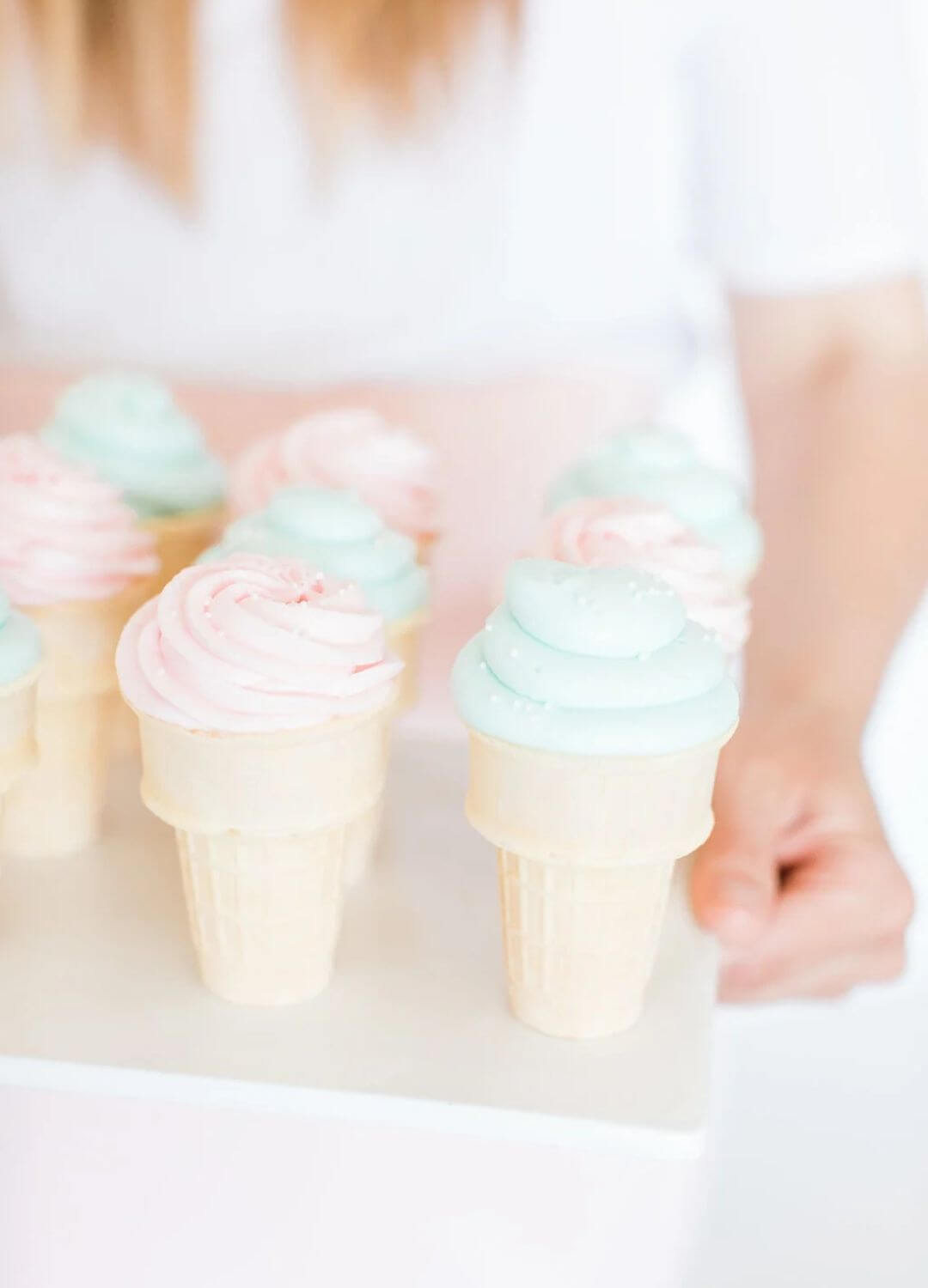 ice cream cupcake cones