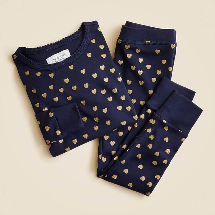 Kids' Long-Sleeve Cotton Pajama Set
