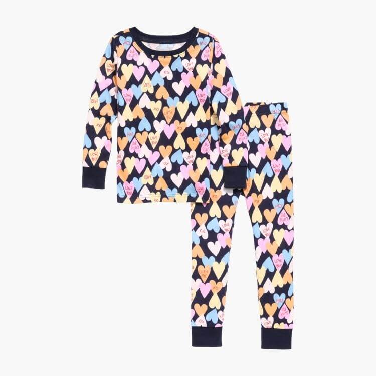Printed Snug-Fit Pajama Set