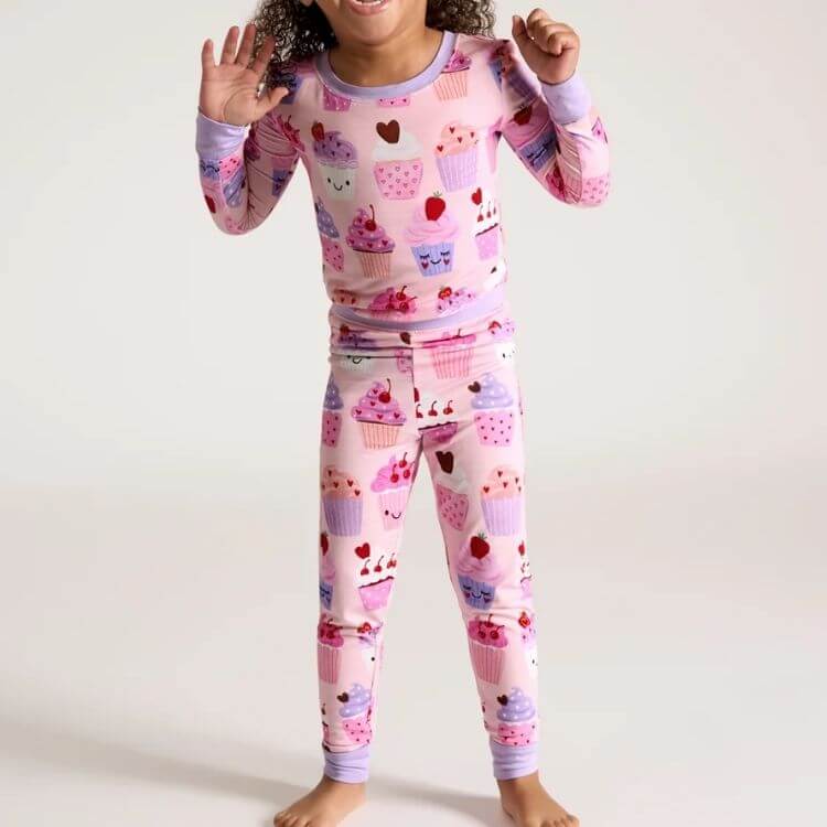 Cupcake Kisses Two-Piece PJ Set