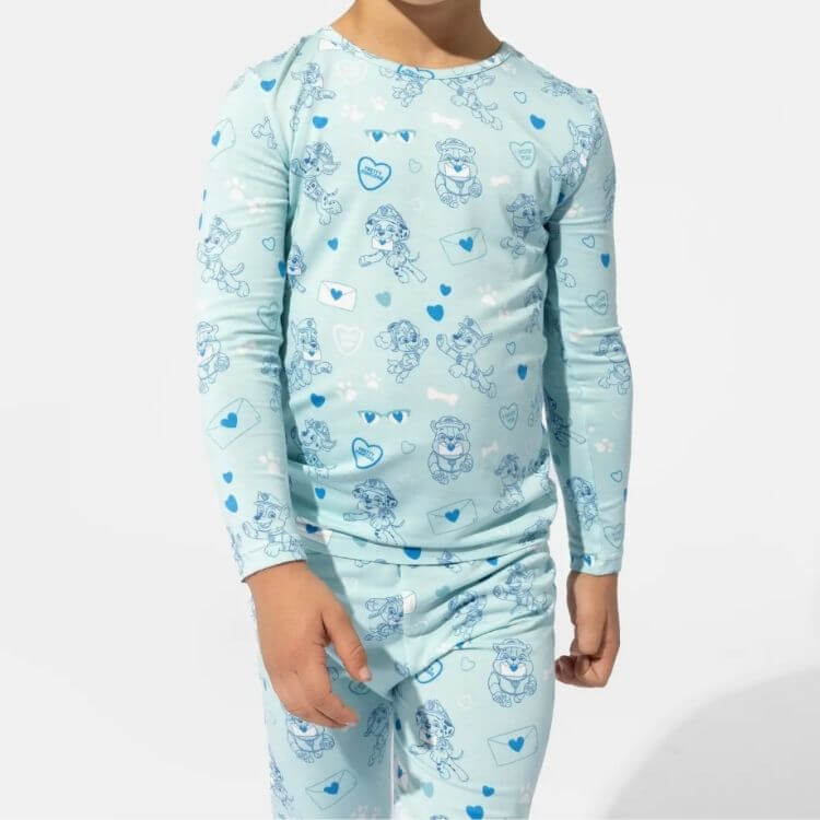 PAW Valentine Blue 2 Piece Set