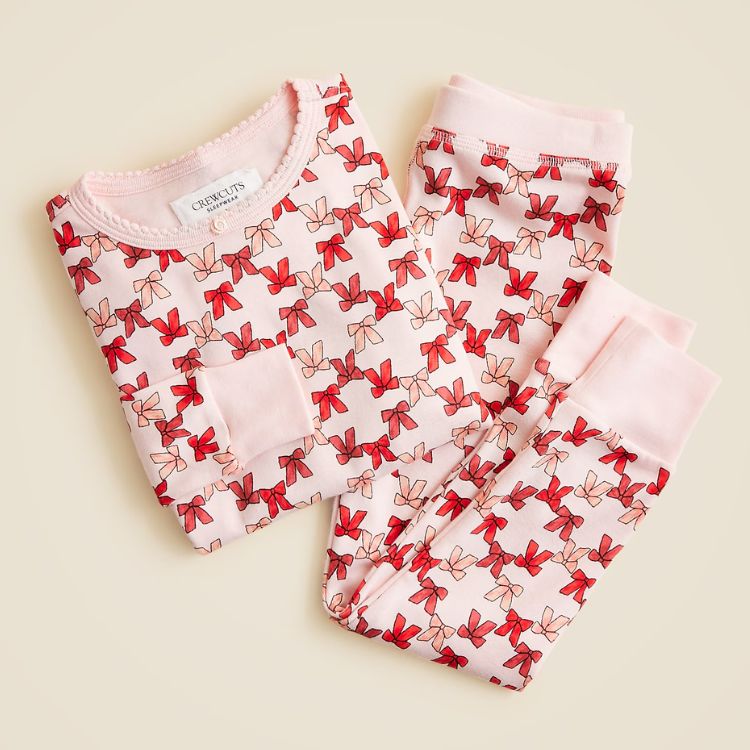Kids' Long-Sleeve Cotton PJ Set