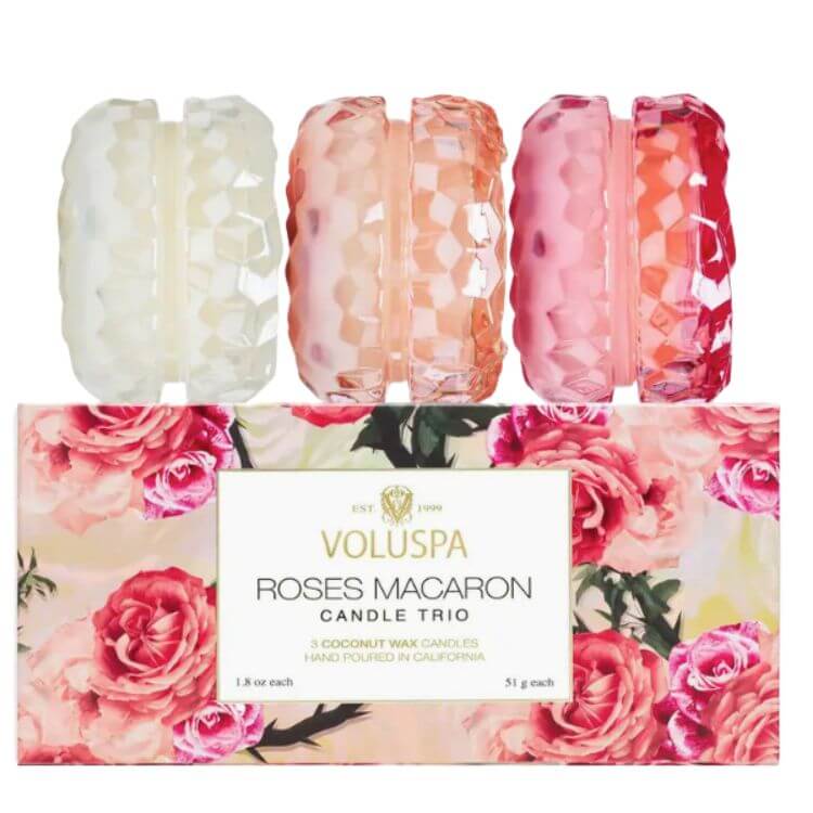 Macaron Candle Trio Gift Set