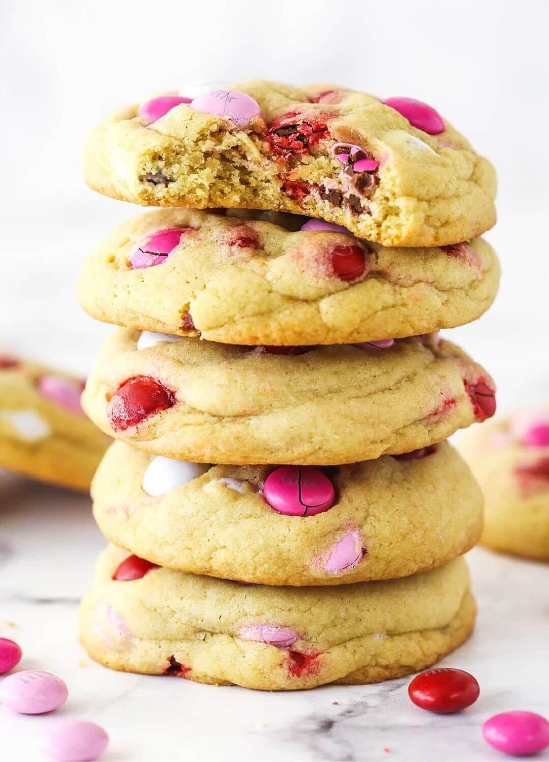 m&m cookies