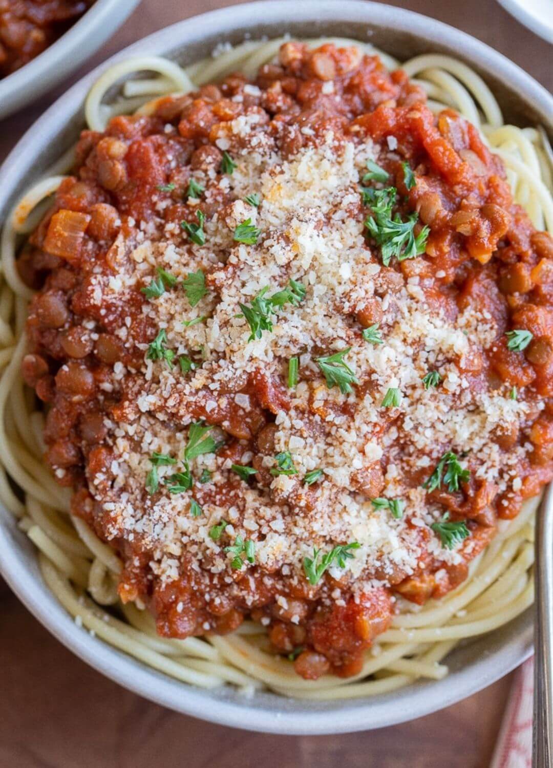 lentil spaghetti